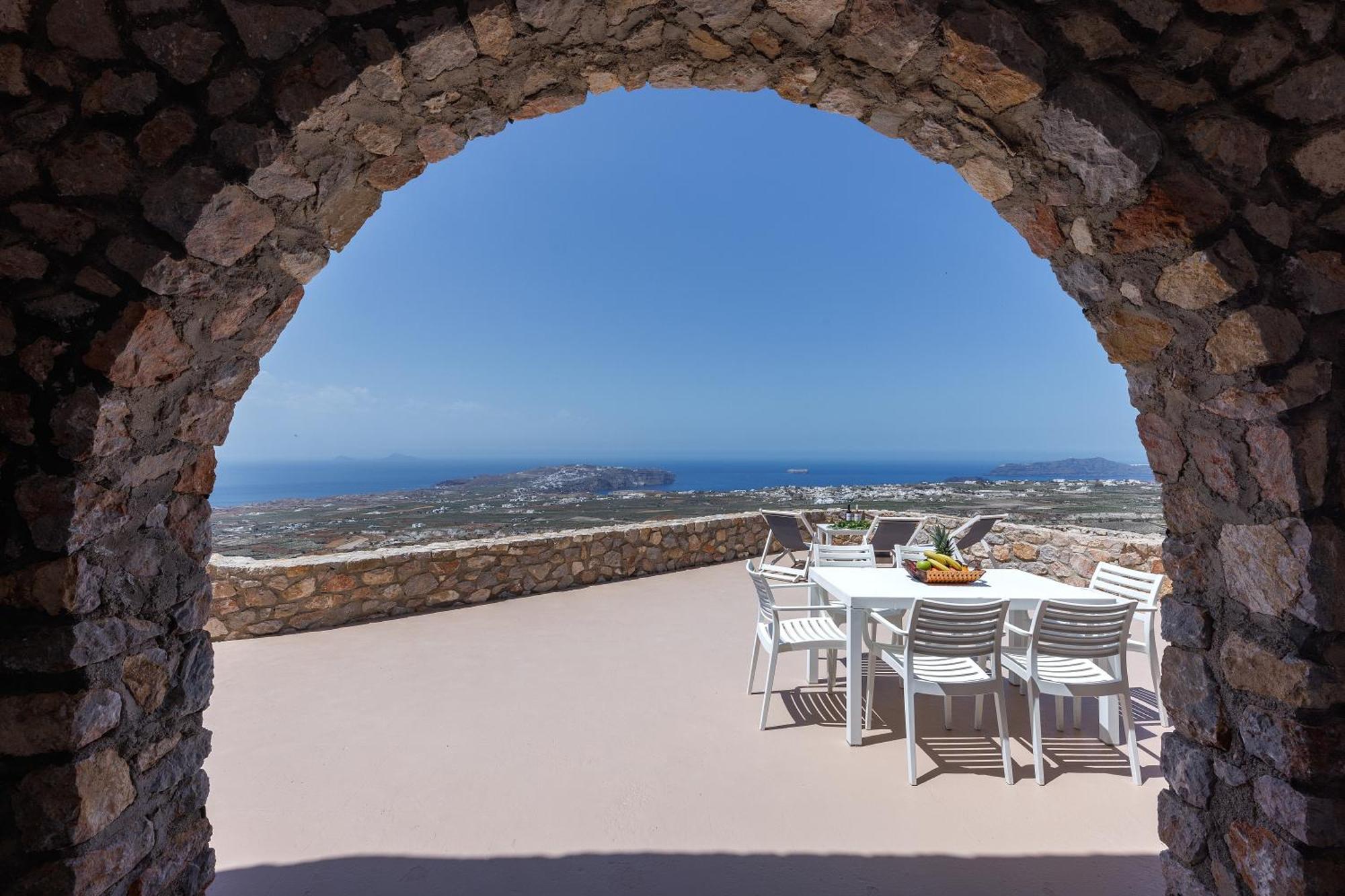 Zatrikion Santorini Villas Pyrgos Kallistis Exterior foto