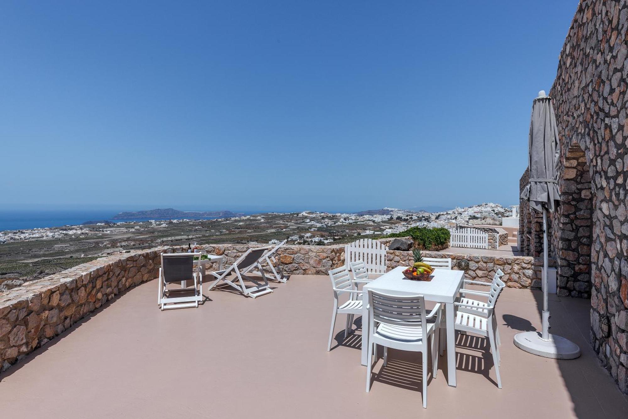 Zatrikion Santorini Villas Pyrgos Kallistis Exterior foto