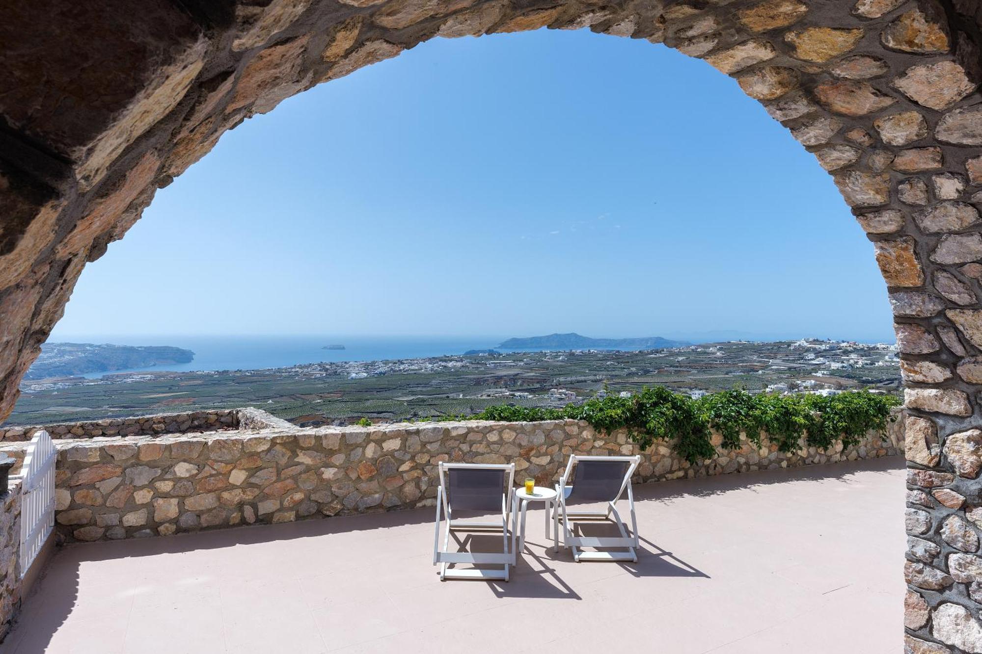 Zatrikion Santorini Villas Pyrgos Kallistis Exterior foto