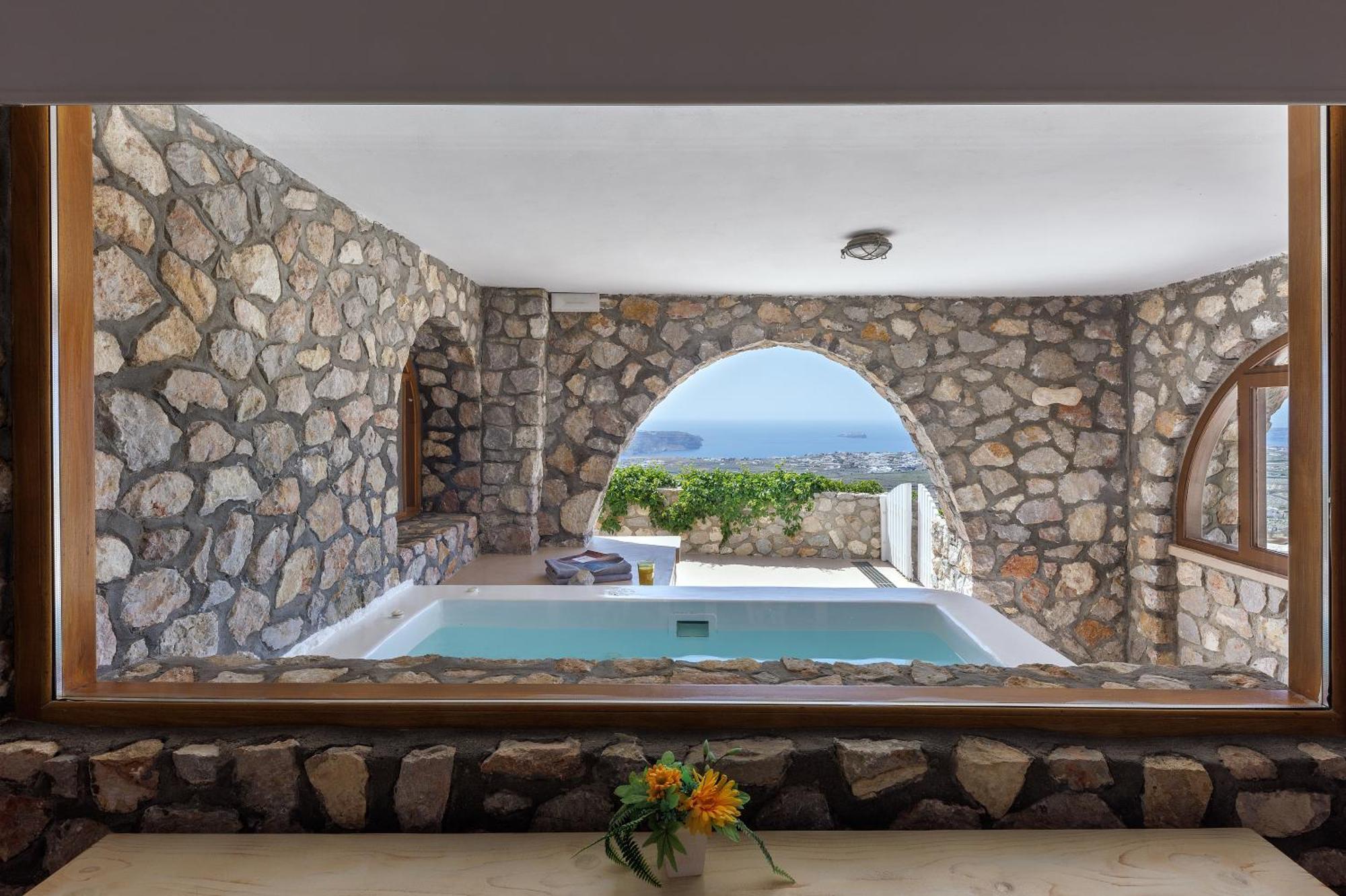 Zatrikion Santorini Villas Pyrgos Kallistis Exterior foto