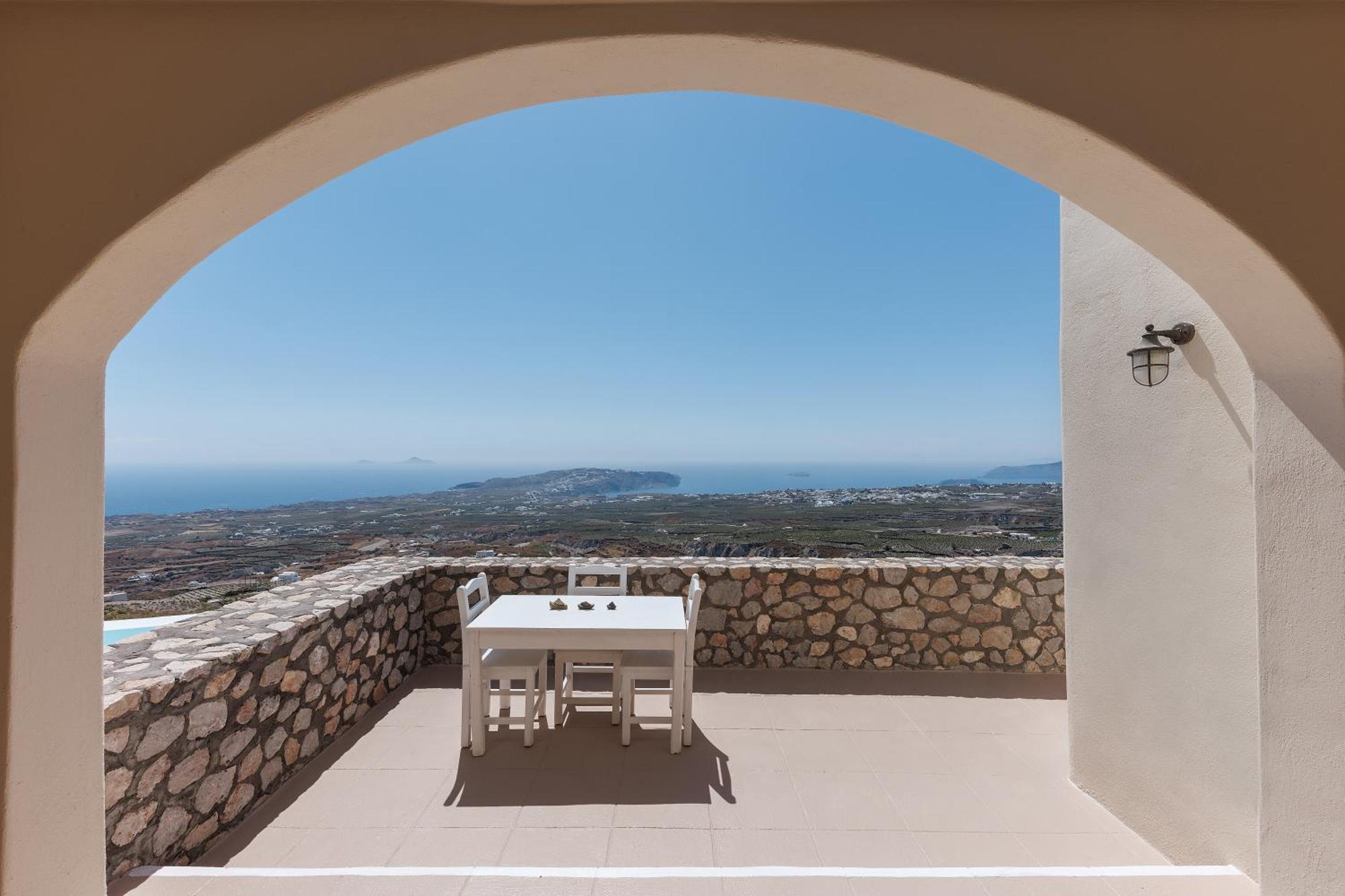 Zatrikion Santorini Villas Pyrgos Kallistis Exterior foto
