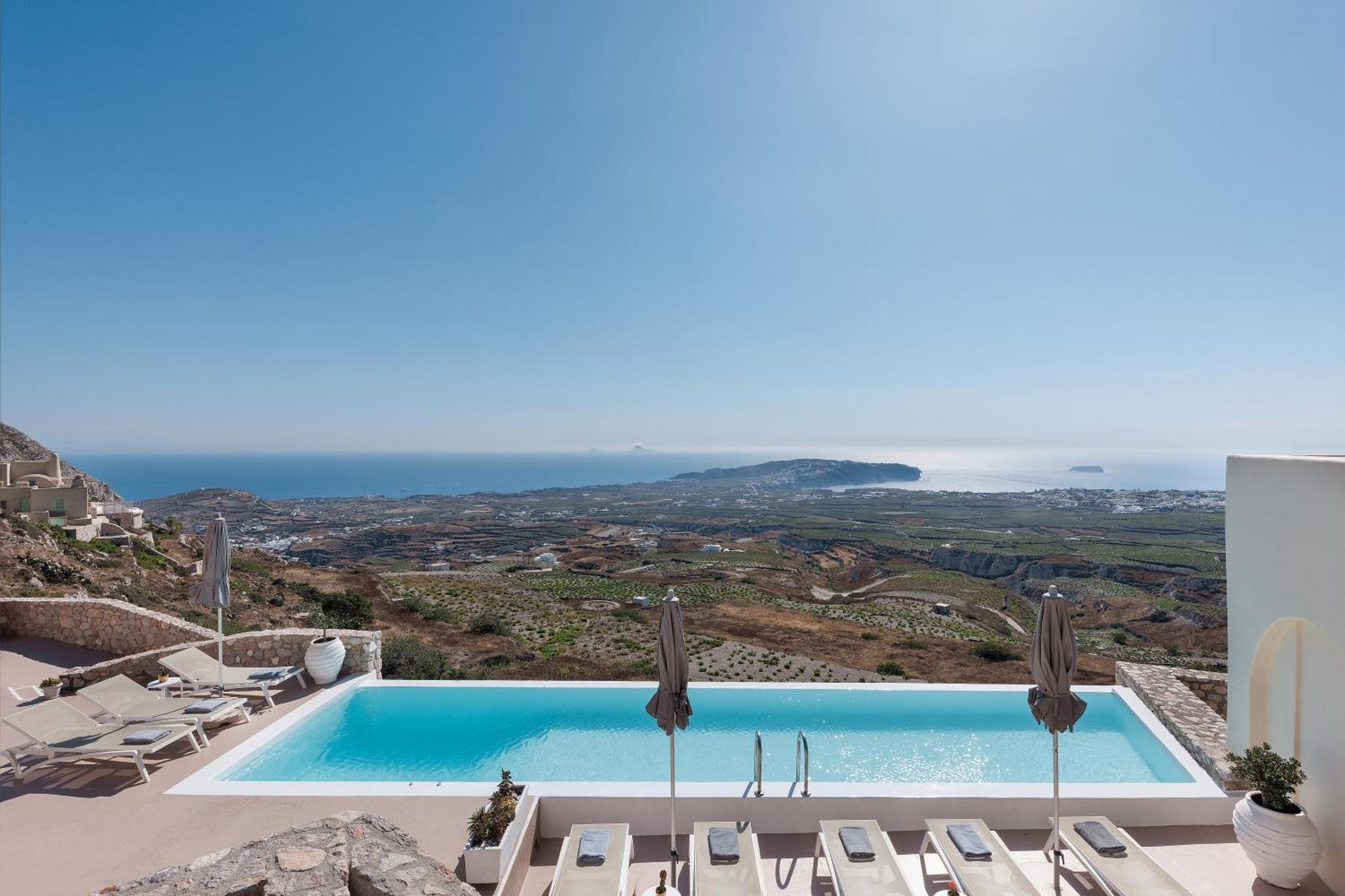 Zatrikion Santorini Villas Pyrgos Kallistis Exterior foto