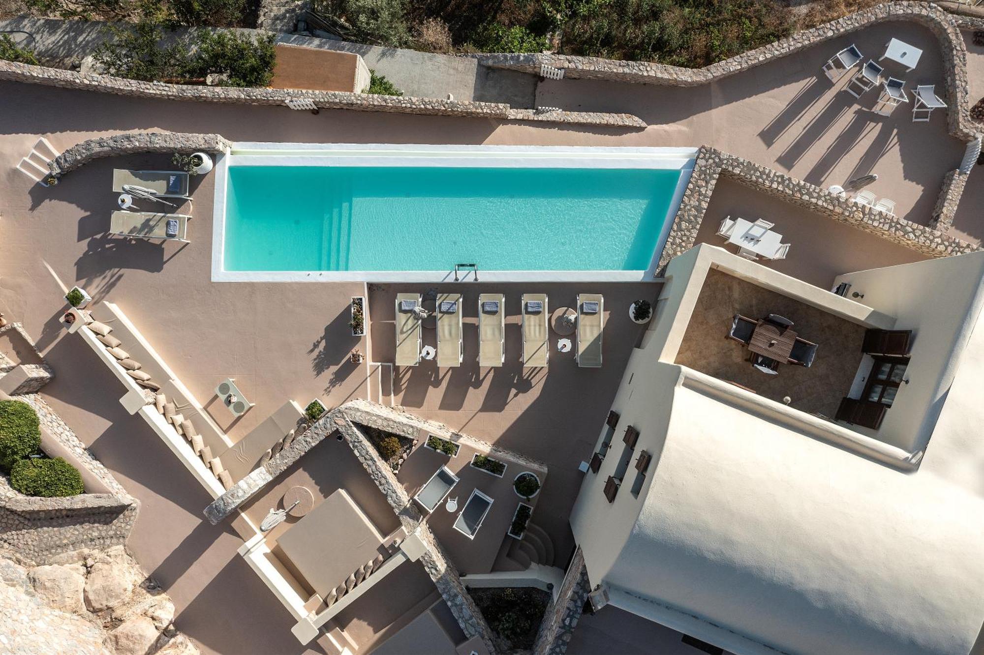 Zatrikion Santorini Villas Pyrgos Kallistis Exterior foto