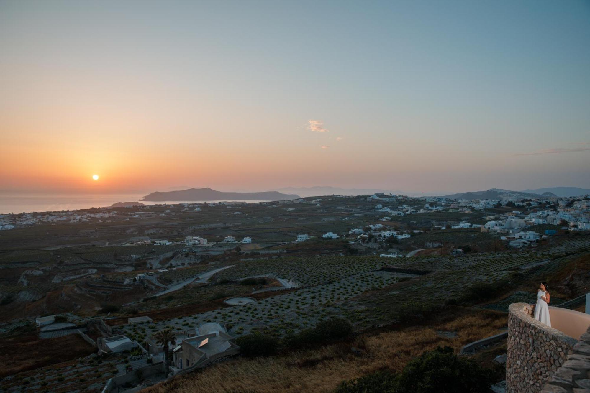 Zatrikion Santorini Villas Pyrgos Kallistis Exterior foto