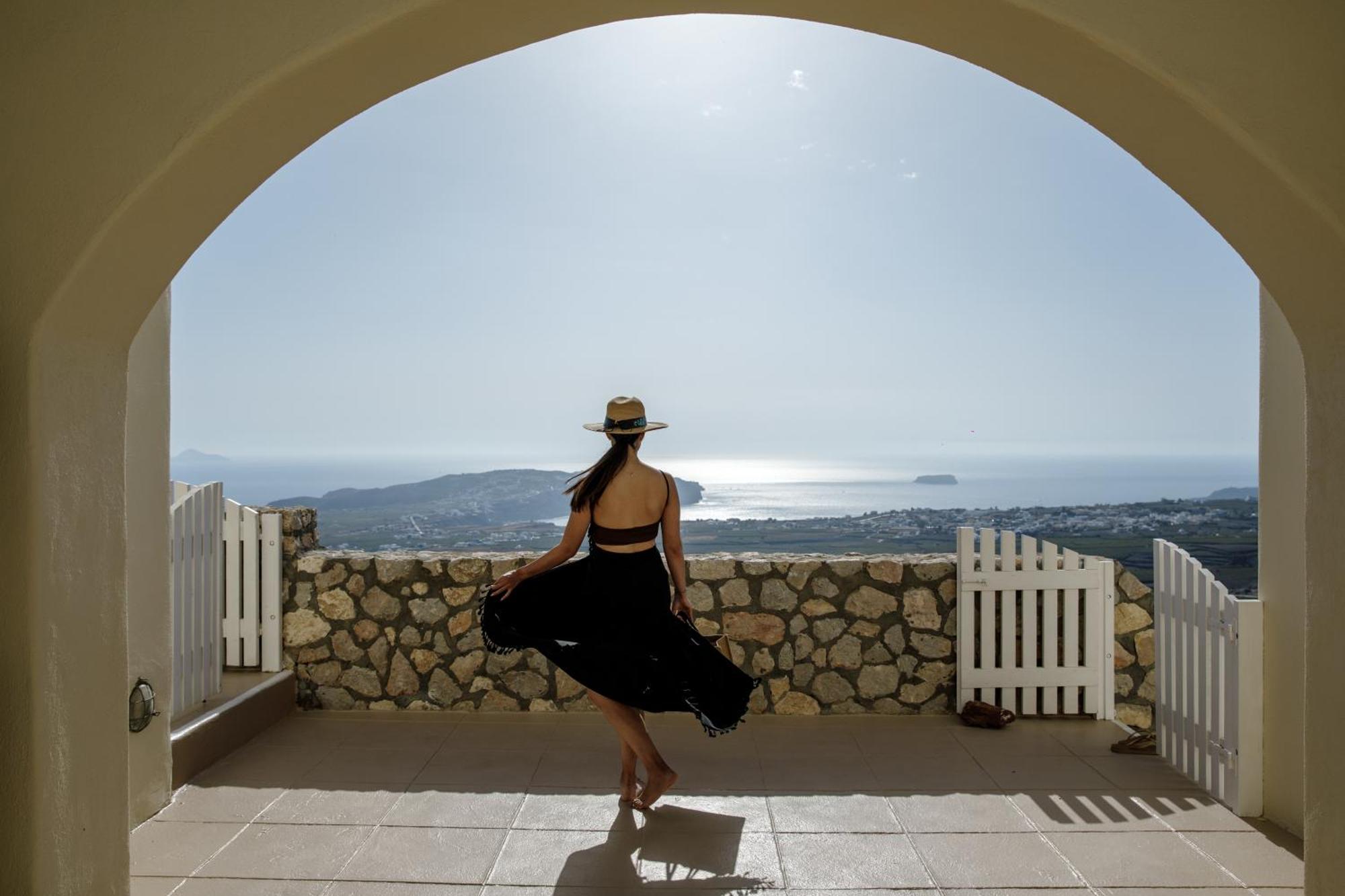 Zatrikion Santorini Villas Pyrgos Kallistis Exterior foto