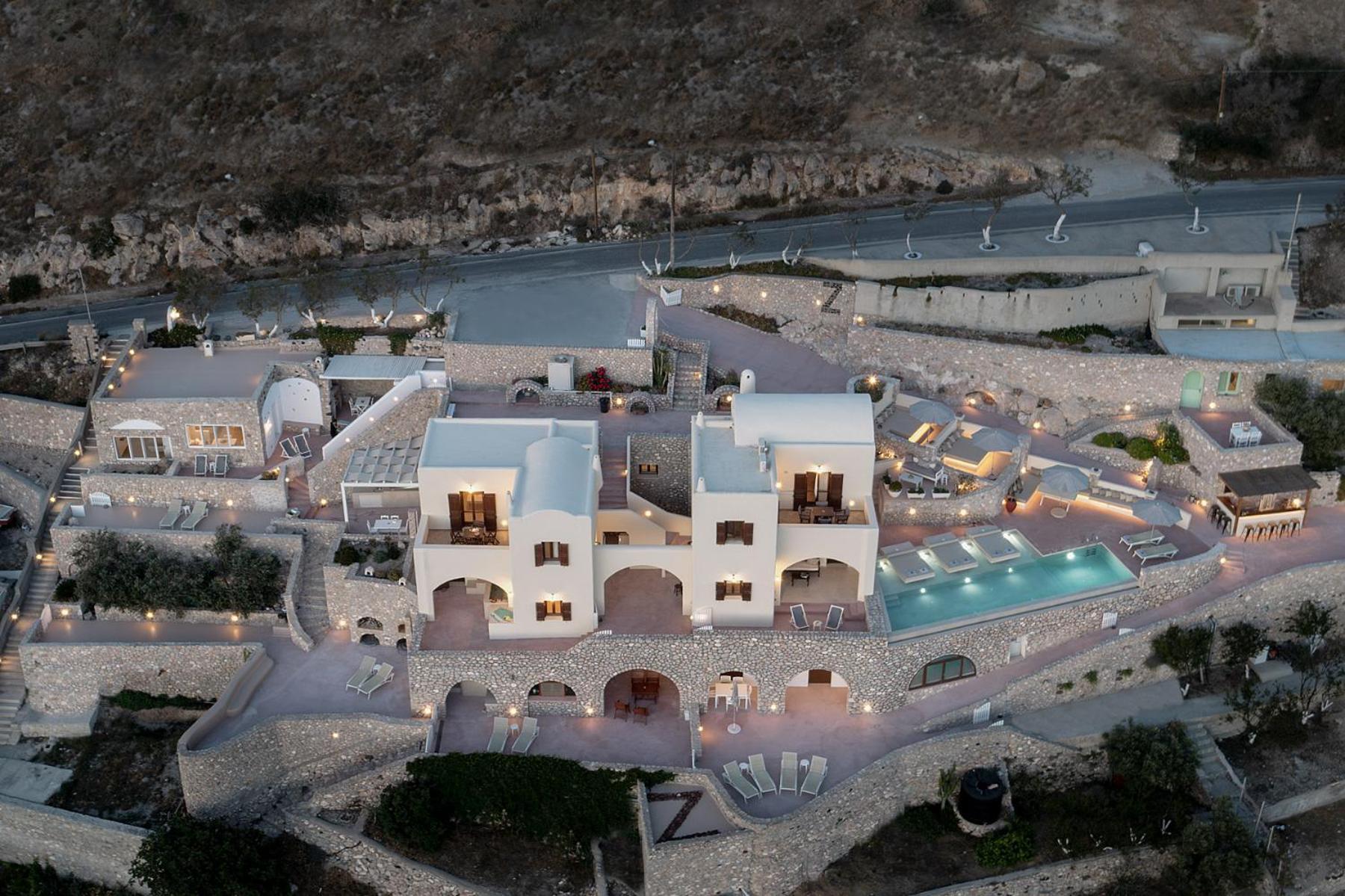 Zatrikion Santorini Villas Pyrgos Kallistis Exterior foto