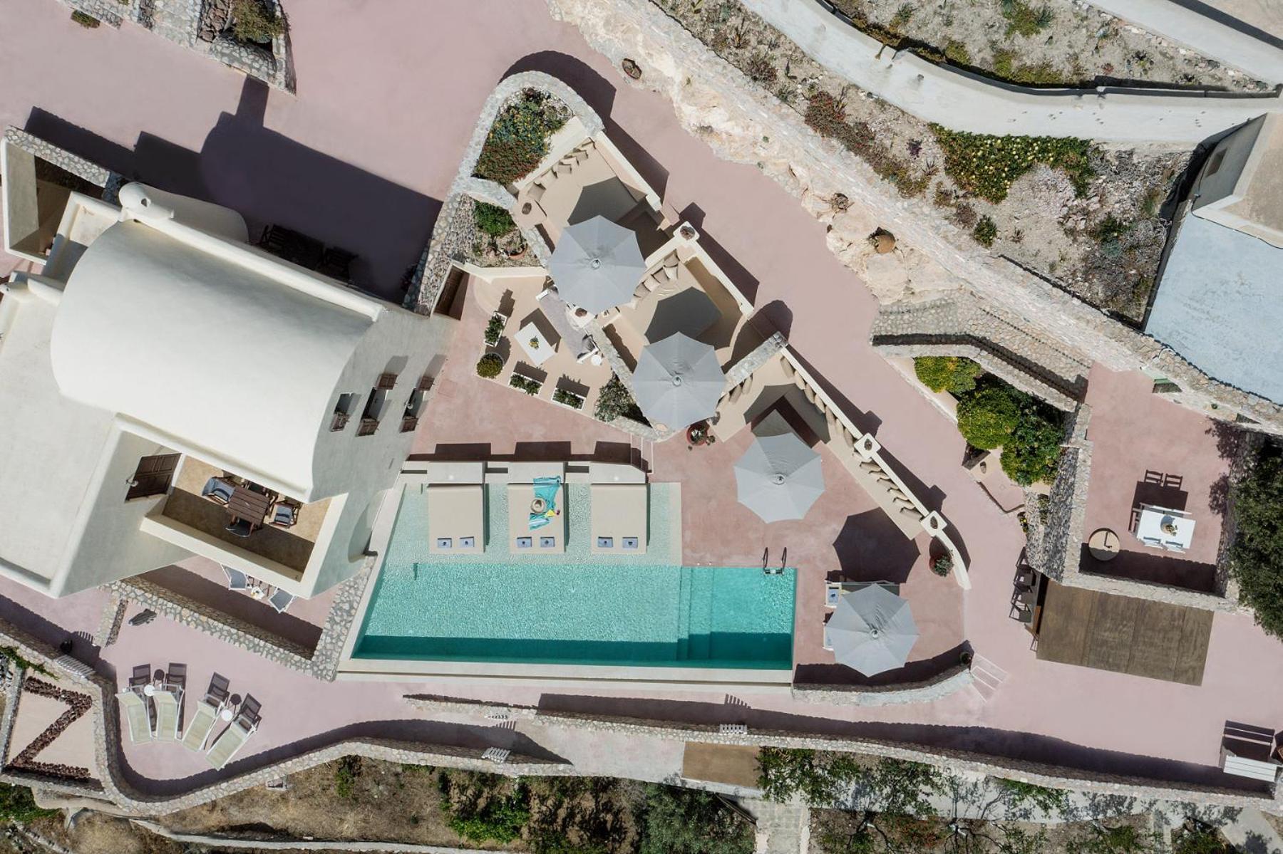 Zatrikion Santorini Villas Pyrgos Kallistis Exterior foto